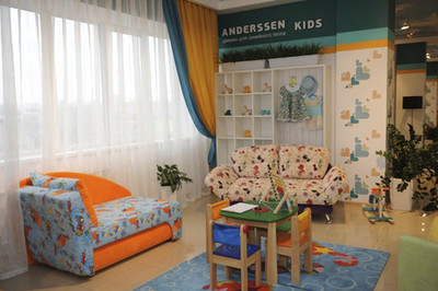 Стенд детской мебели ANDERSSEN
