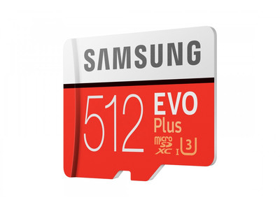 Карта памяти Samsung microSDXC 512 Гб, EVO Plus